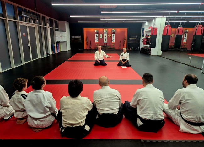 Българският шихан Едуард Германов води семинар по айкидо в Катар