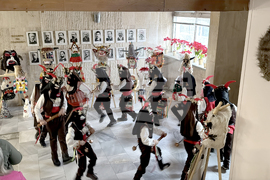 Казанлък - кукерски маски - изложба