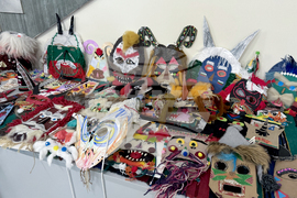 Казанлък - кукерски маски - изложба