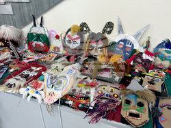 Казанлък - кукерски маски - изложба