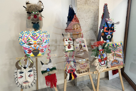 Казанлък - кукерски маски - изложба