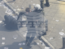 Greece Strike Rail Disaster