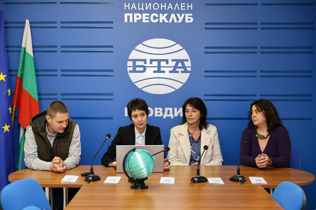 Пресконференция на участниците в проект "See Beyond"