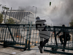 Greece Strike Rail Disaster