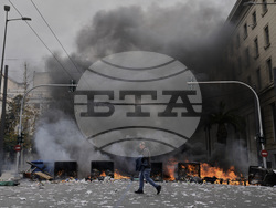 Greece Strike Rail Disaster