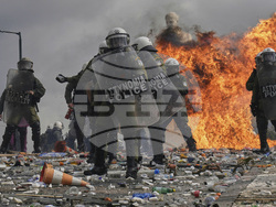 Greece Strike Rail Disaster