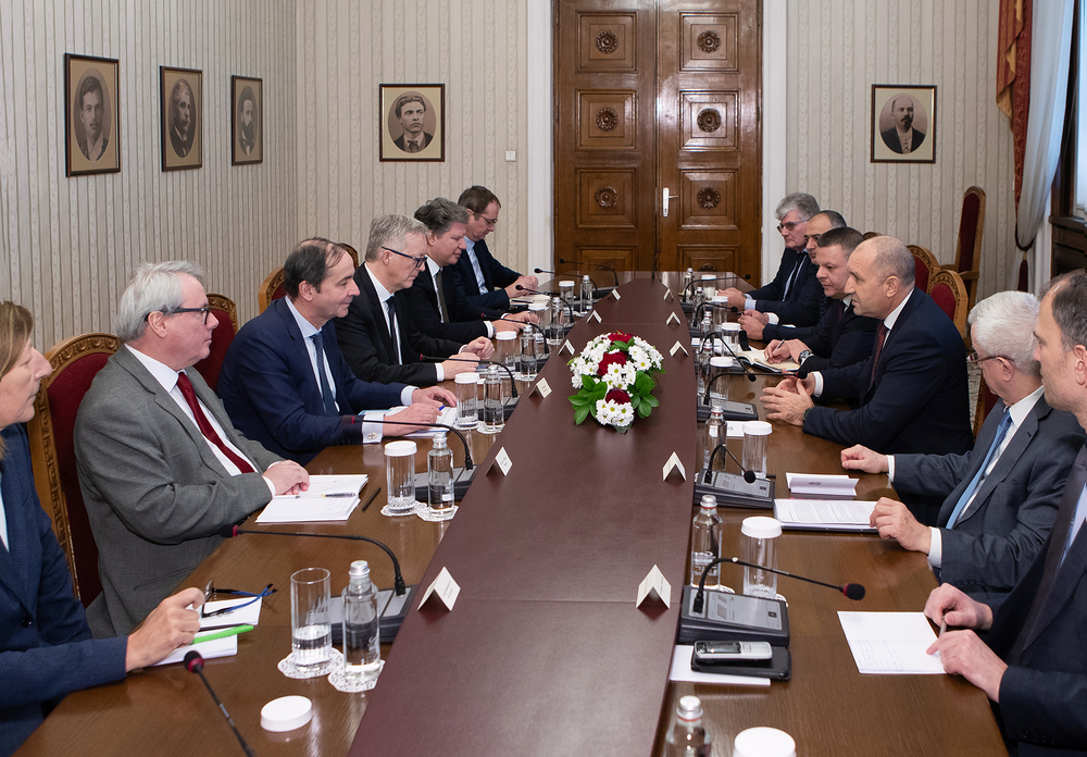 Възможностите за задълбочаване на сътрудничеството между България и Франция в областта на ядрената енергетика обсъди президентът Румен Радев с представители на компанията „Фраматом“