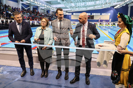 Пловдив - плувен комплекс "Младост" - откриване