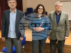 Националният литературен музей откри „Софийски литературен салон“ в Народно читалище „Пенчо П. Славейков 1921“. Снимка: НЛМ