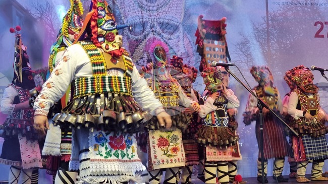 Представяне на пощенска марка „Български маскарадни игри“ дава началото на петдневния фестивал „Кукерландия 2026” в Ямбол