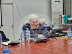 Книгата „Песента Вапцаров“ слага венец на една от главните теми в работата ми, каза Йордан Каменов. Снимка: Гергана Николова / БТА