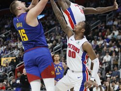 Nuggets Pistons Basketball