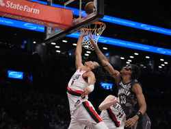 Trail Blazers Nets Basketball
