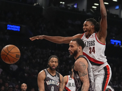 Trail Blazers Nets Basketball