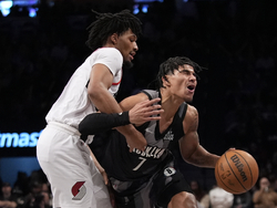 Trail Blazers Nets Basketball