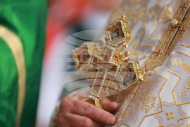 Етрополе - тържествено издигане на българския трибагреник