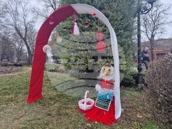 Стара Загора - Баба Марта - украса - парк "Пети октомври"