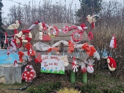 Стара Загора - Баба Марта - украса - парк "Пети октомври"