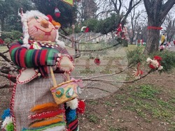 Стара Загора - Баба Марта - украса - парк "Пети октомври"