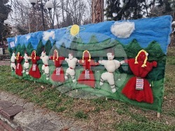 Стара Загора - Баба Марта - украса - парк "Пети октомври"