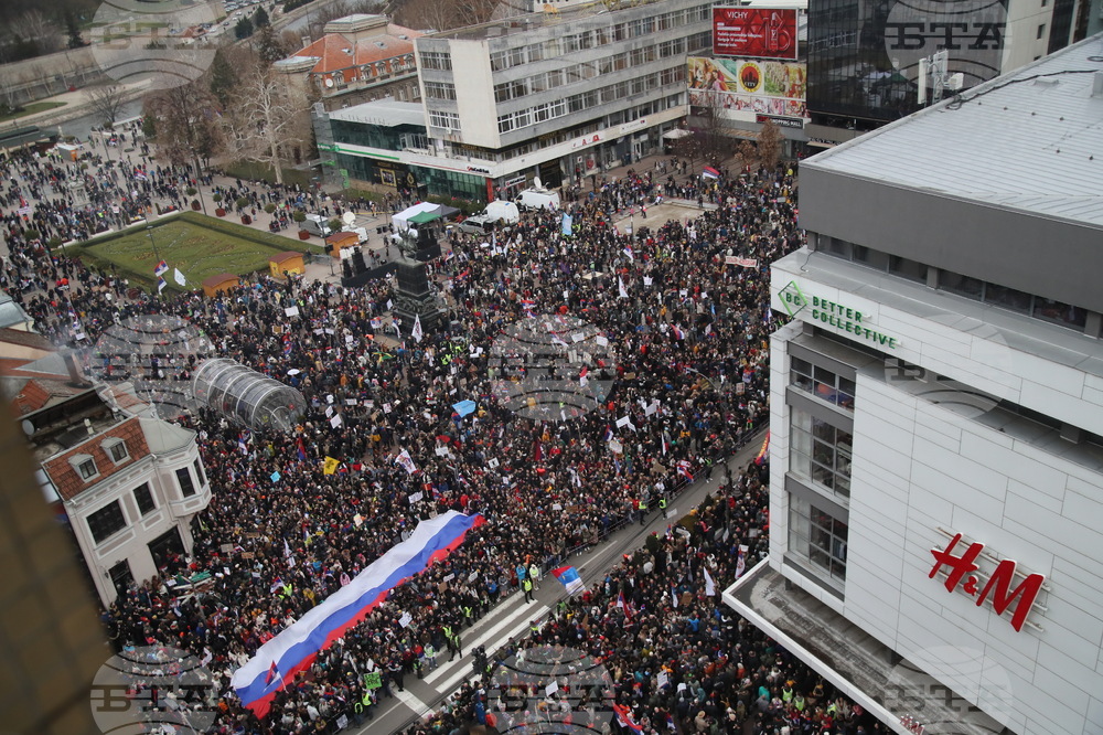 Serbia's Latest Anti-corruption Demonstration Blocks Nis for 18 Hours, President Vucic Expects Radicalization of Protests