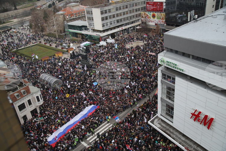 BTA :: Serbia's Latest Anti-corruption Demonstration Blocks Nis for 18 ...