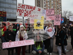 Сърбия - Ниш - протест