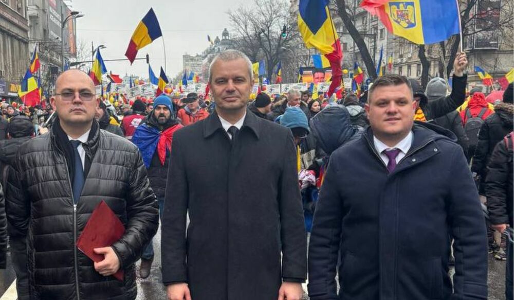 ПП „Възраждане“: Костадинов от протеста в защита на Джорджеску