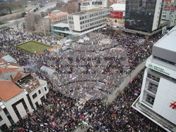 Сърбия - Ниш - протест