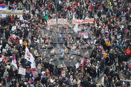 Сърбия - Ниш - протест