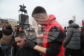 Сърбия - Ниш - протест