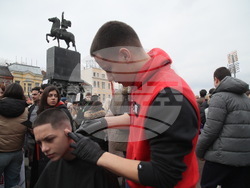 Сърбия - Ниш - протест