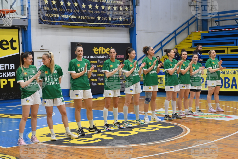 Берое (Стара Загора) победи гостуващия Рилски спортист (Самоков) в среща от женското баскетболно първенство на България