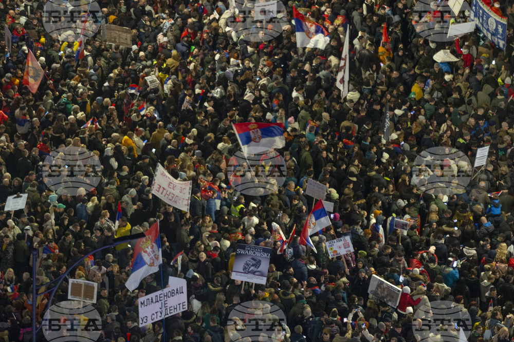 Serbian Students Call for Peaceful Protest on March 15 in Belgrade