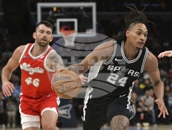 Spurs Grizzlies Basketball