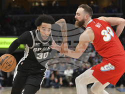 Spurs Grizzlies Basketball