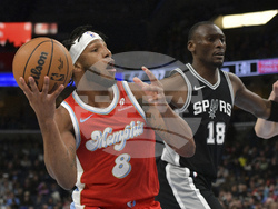 Spurs Grizzlies Basketball