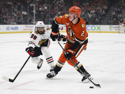 Blackhawks Ducks Hockey
