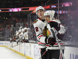 Blackhawks Ducks Hockey