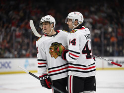 Blackhawks Ducks Hockey