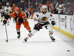 Blackhawks Ducks Hockey