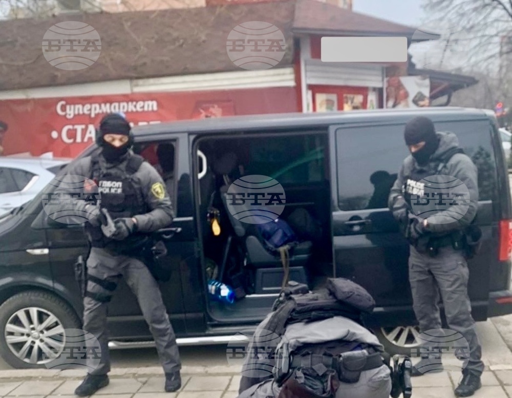 ГДБОП арестува петима за изнудване и заплахи, сред които трима чужденци