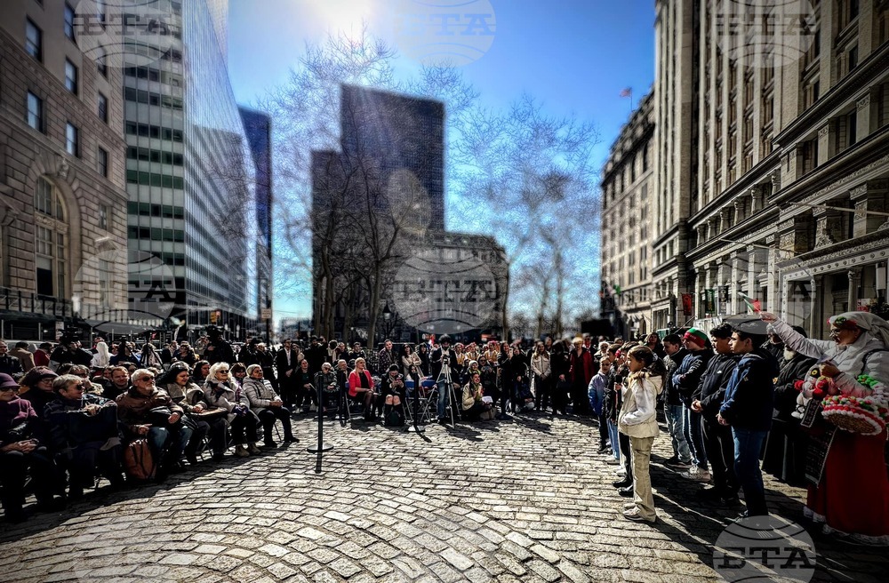 Bulgarian Spirit Takes Over Wall Street for Liberation Day