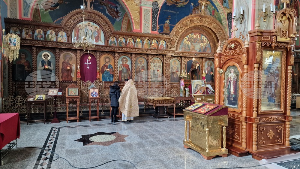 Шумен - сиропустна неделя - служба