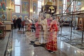 Шумен - сиропустна неделя - служба