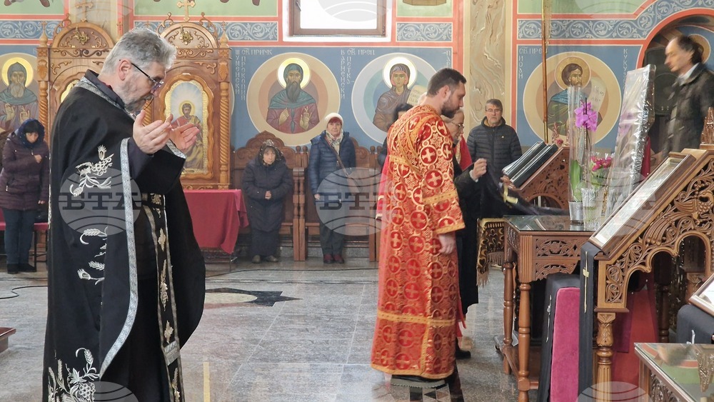 Шумен - сиропустна неделя - служба