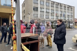 Казанлък - протест - Районно управление