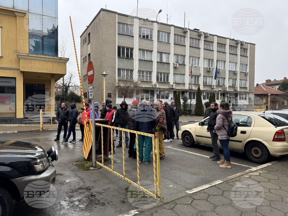 Казанлък - протест - Районно управление