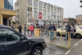 Казанлък - протест - Районно управление