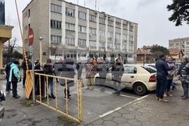 Казанлък - протест - Районно управление